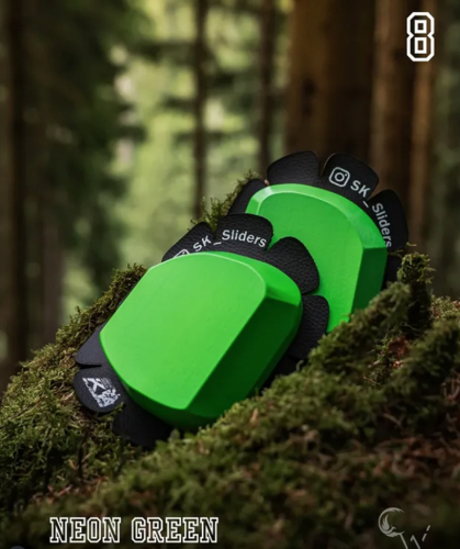 SK Sliders Knieschleifer in Neongrün